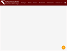 Tablet Screenshot of notairemitchell.com